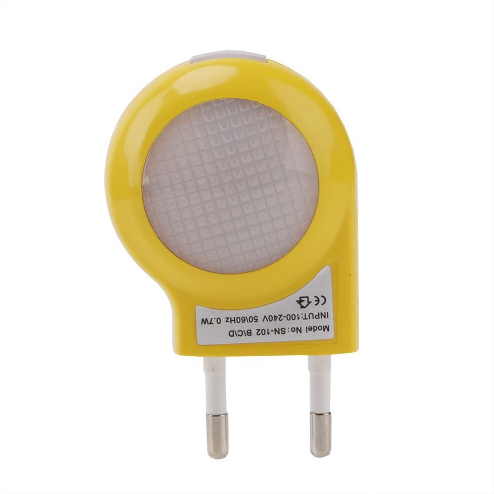 LED escargot veilleuse AC 100-240V lampe intégré Auto capteur de lumière contrôle ABS applique murale pour la maison bébé enfants chambre EU/US Plug
