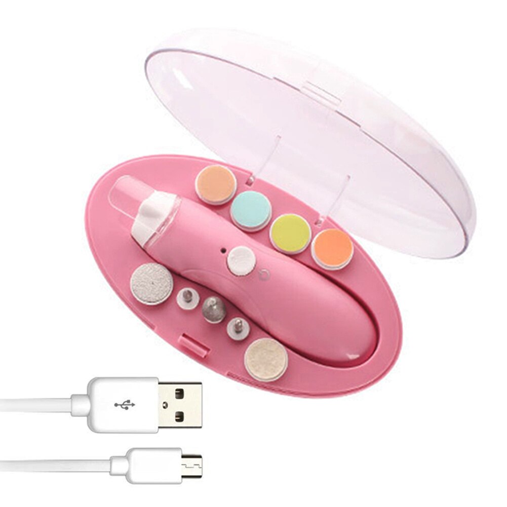 Tagliaunghie elettrico per unghie tagliaunghie dita tagliaunghie Trimmer strumento per Manicure leggero e compatto perfetto: B
