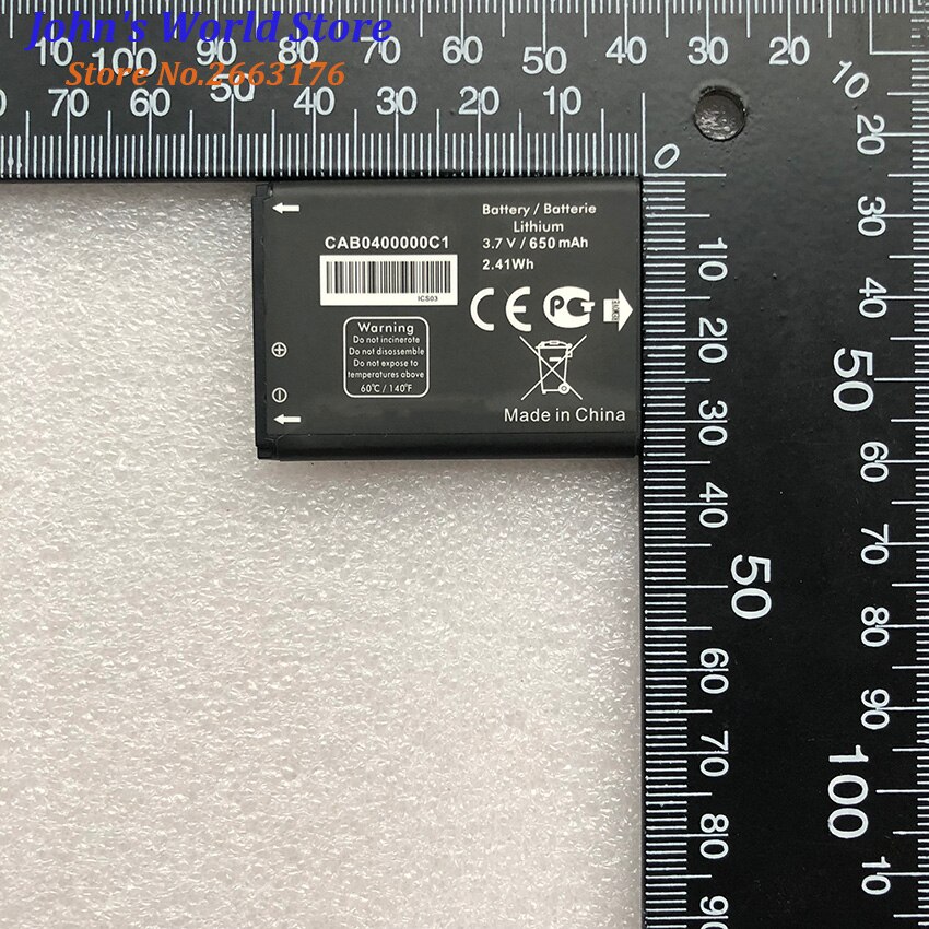 CAB0400000C1 Batterie Für ALCATEL ONE Touch 103 103A 105 105A OT-2012D CAB3010010C1 CAB30M0000C1 CAB2170000C1 CAB22B0000C1