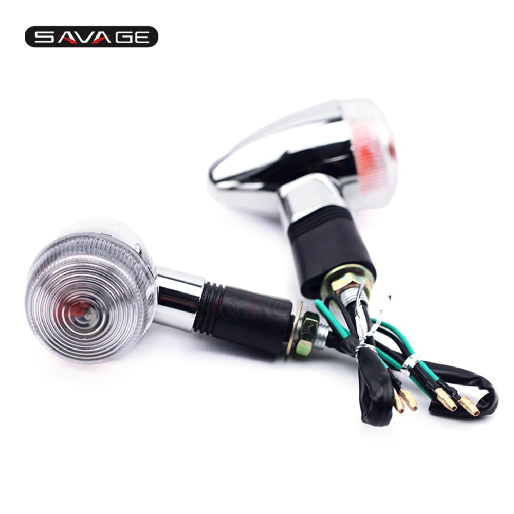 Luz indicadora de señal de giro para motocicleta, lámpara intermitente de giro para SUZUKI GSF 250/400/600/1200/S BANDIT RF600 RF900 GS500 DR650