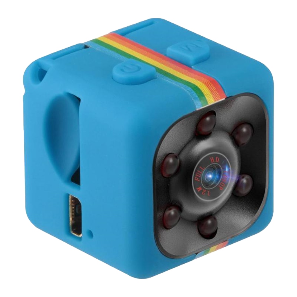 Quelima SQ11 Mini Dvr Recorder Camera 120 Graden Hd Auto Recorder Blauw