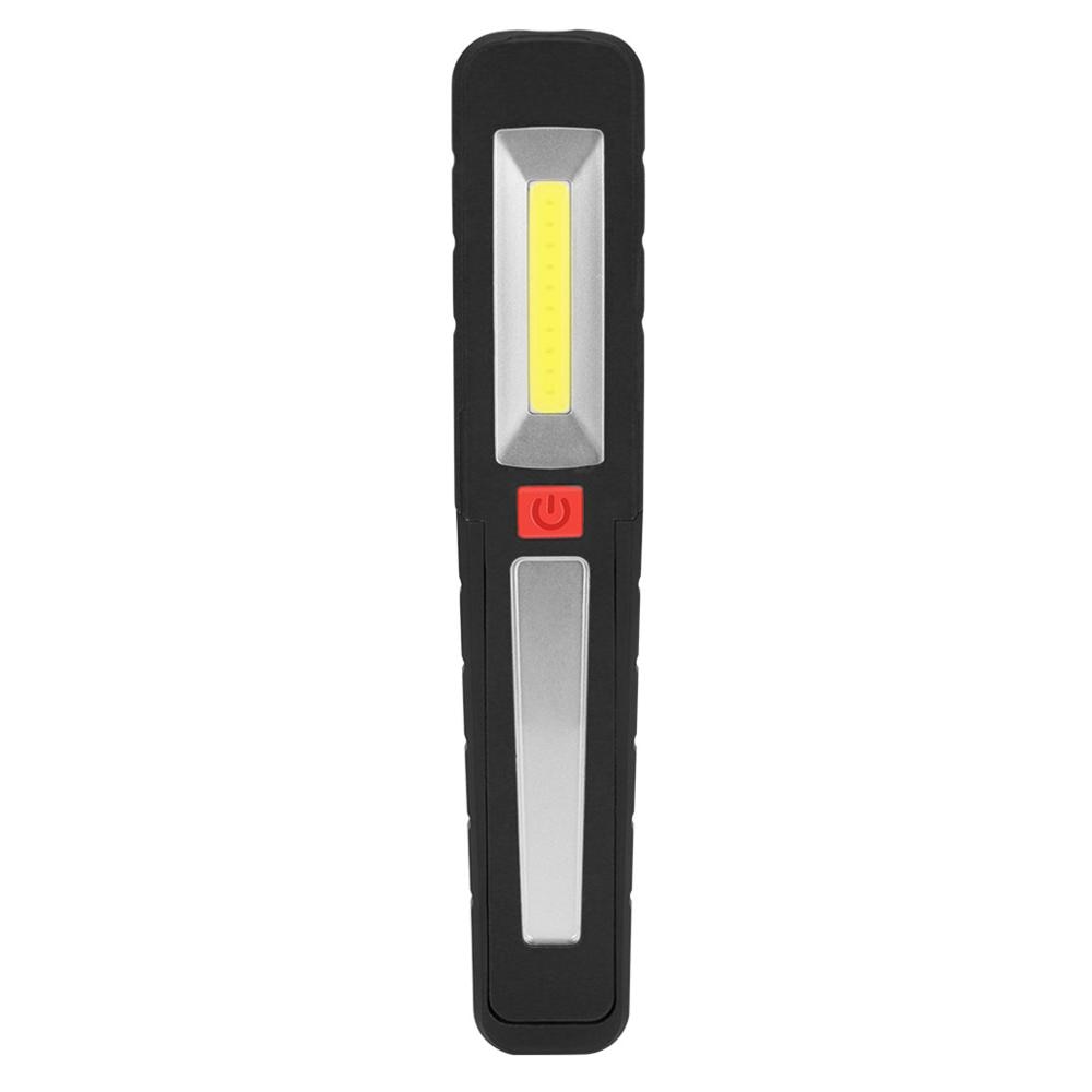 COB + LED Oplaadbare Magnetische Zaklamp Flexibele Inspectie Lamp Cordless Worklight spray verf lashlight