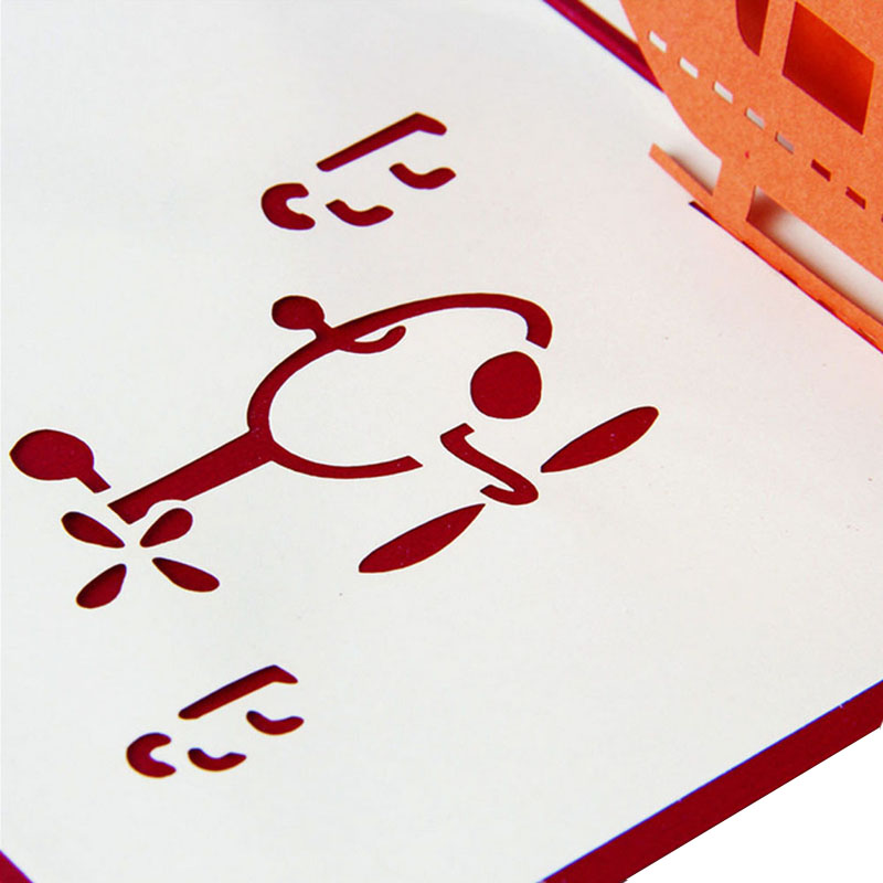 3D Pop Up Greeting Cards Helicopter Happy Birthday Christmas Anniversary Easter -Y102