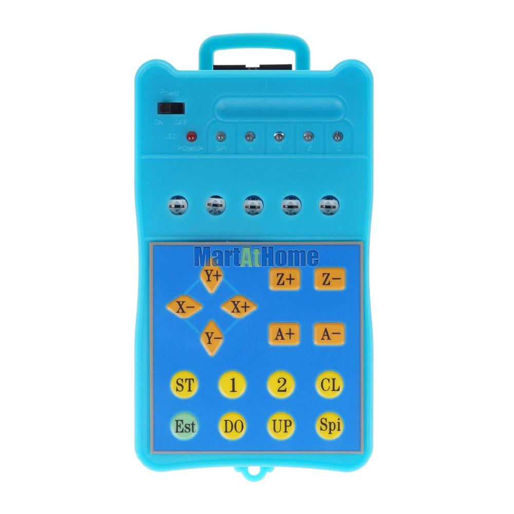 Argedo CNC Intelligent 4 axes télécommande poignée contrôleur pour 3rd génération intelligente TB6560/TB6600 pas à pas pilote # SM597 @ SD