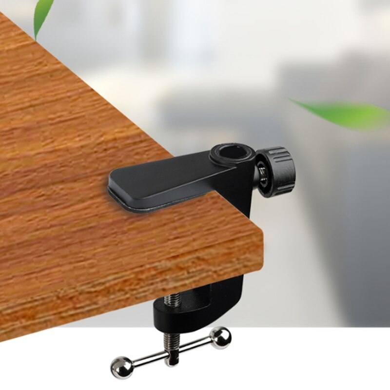 2 Stuks Zware Metalen Tafel Montage Klem Voor Microfoon Suspension Boom Scissor Arm Stand Houder