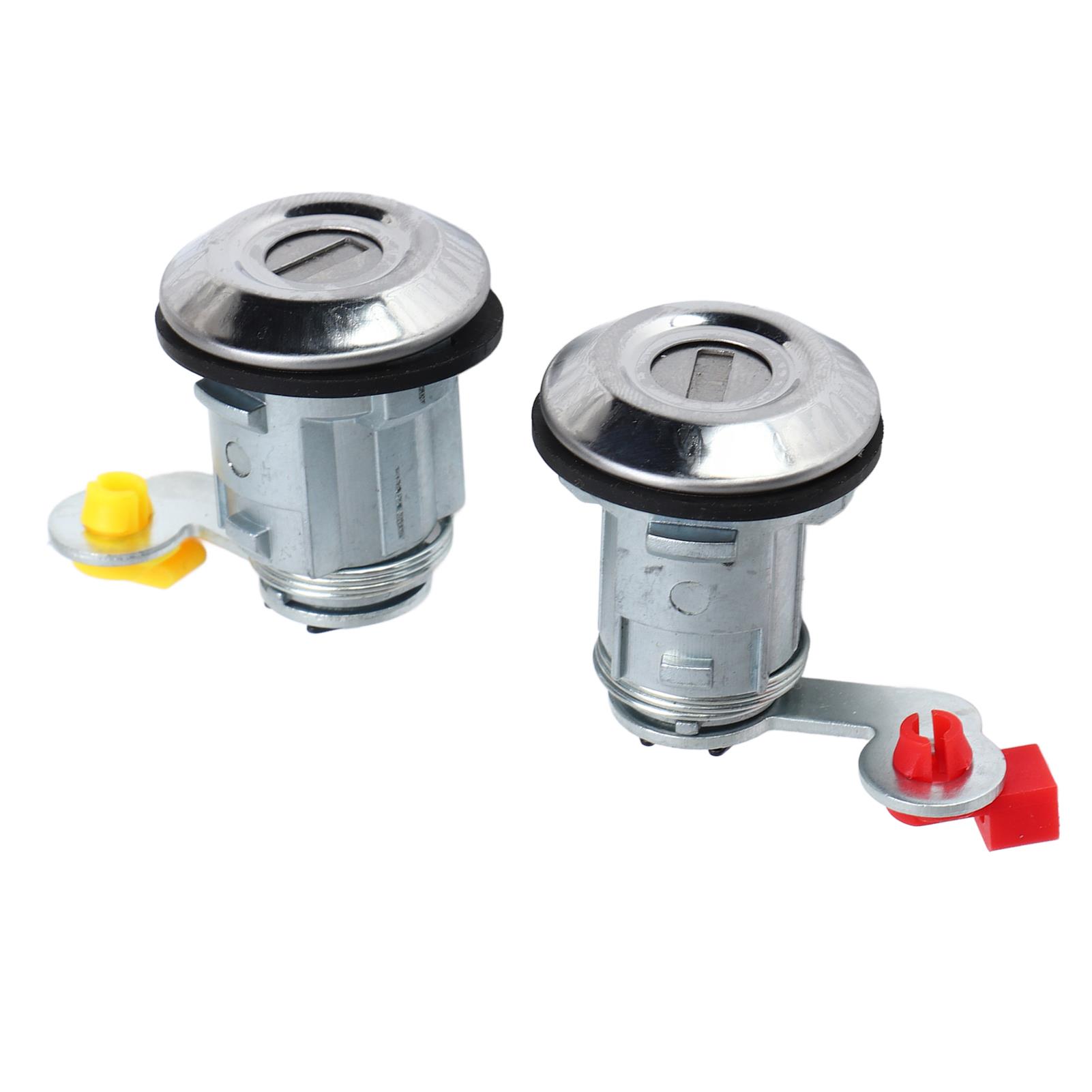 Door Lock Cylinder ABS Metal Alloy Car Door Lock Cylinder Easy Install Perfect Fit High Strength for vehicle