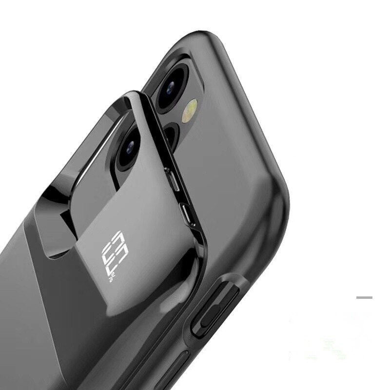 Magnetic Battery Case Power Bank 5500mAh Wireless Charging For iphone 11 pro max xr xs max xs External Battery Charger Cover