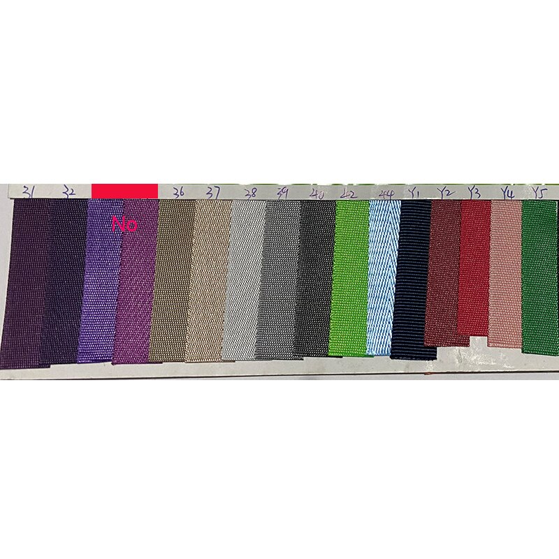 50 Yards 25mm 1" Width Nylon Webbing Strapping Ribbon Sewing Tape Backpack Belt Bag Clothing DIY Garment Strap 1mm Thickness