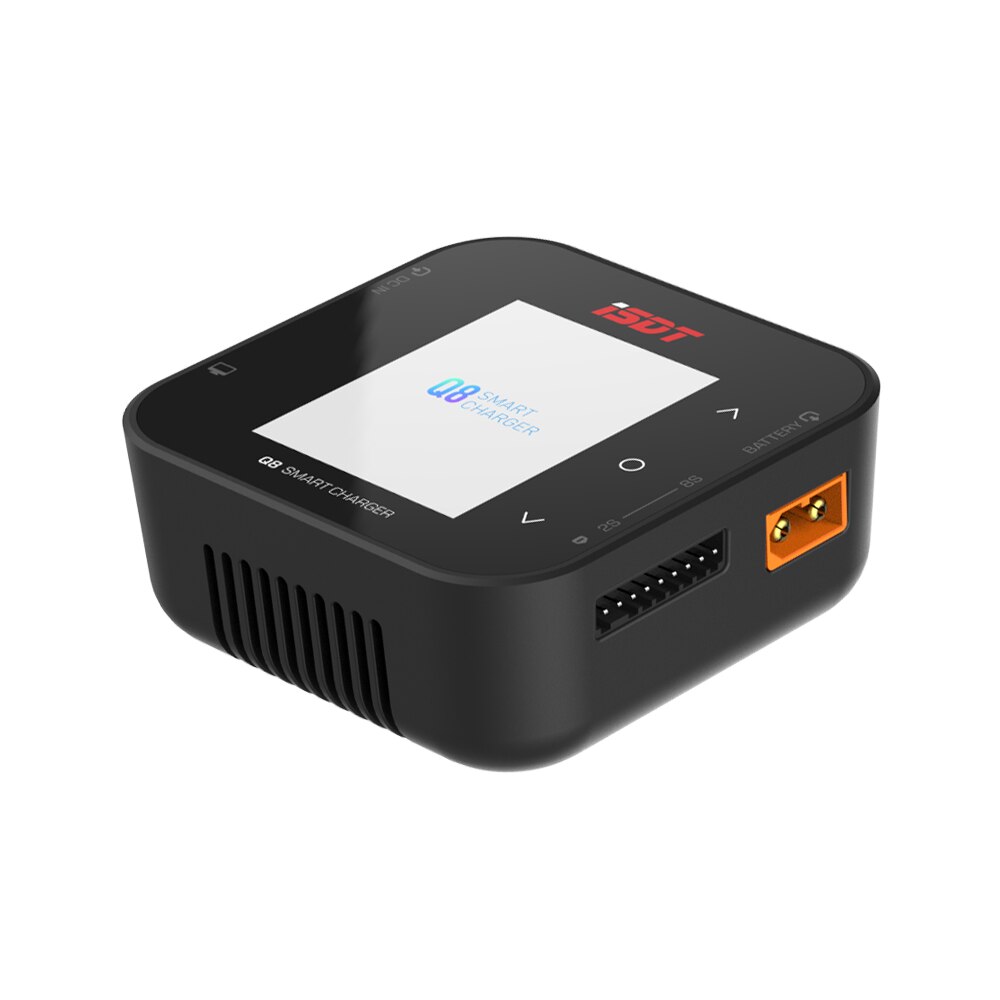 estilo ISDT Q8 500W 20A 2-8S / Q8 MAX 1000W / Q6 Nano 200W 8A 1-6S Lipo cargador de equilibrio de batería para Lilon LiPo LiHV NiMH Pb