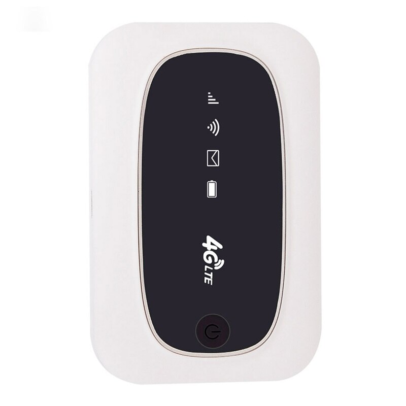 M7 4G Wifi Router Draagbare Mifi 150Mbps 2000Mah Draadloze Router Pocket Wifi Mobiele Hotspot Met Sim Kaart slot: WHITE