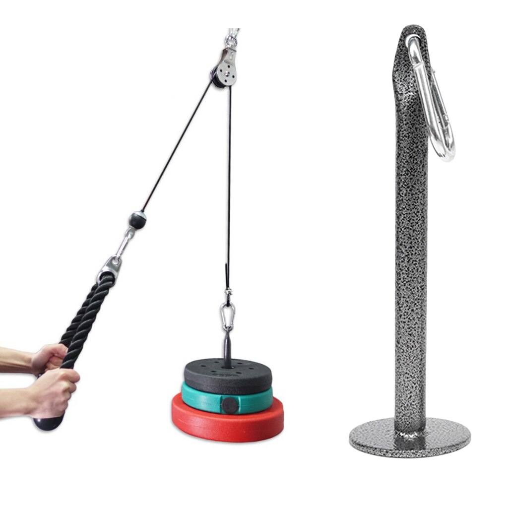 Stål vægtplade læssestift greb styrketræning vægte holder 17cm