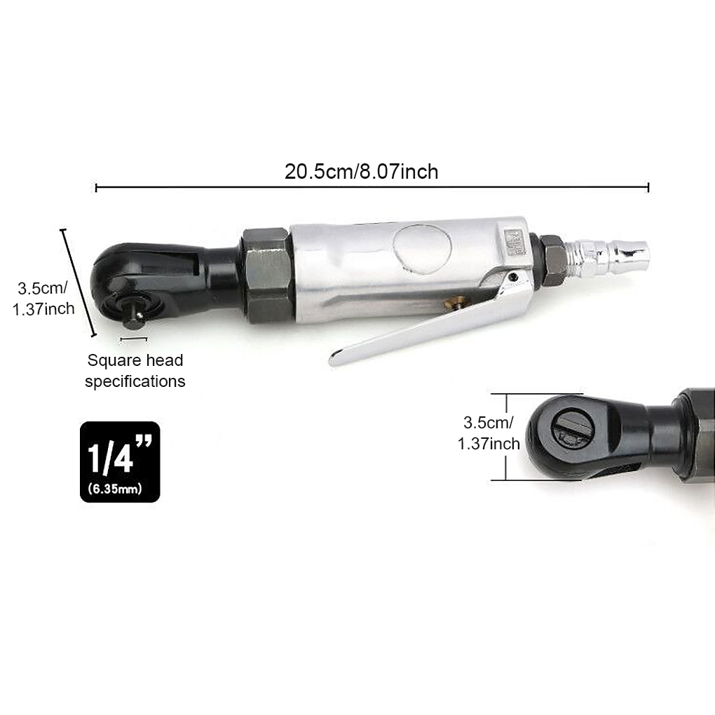 Chiave a cricchetto pneumatica ad aria Chiave dinamometrica Macchina meccanica multifunzionale Manutenzione Macchina meccanica Strumento per veicoli: Black