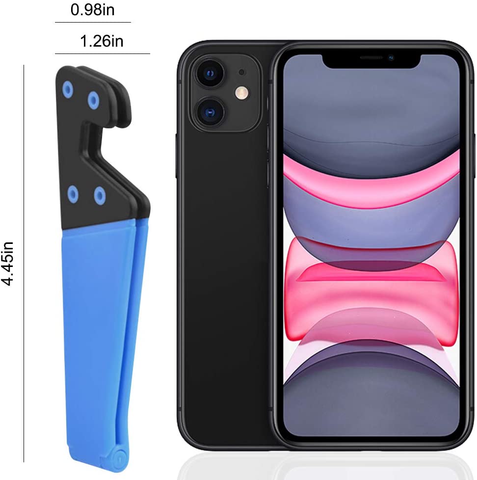 Low price Universal Desktop Folding V-shaped Mobile Phone Stand Colored V-shaped Lazy Stand Base