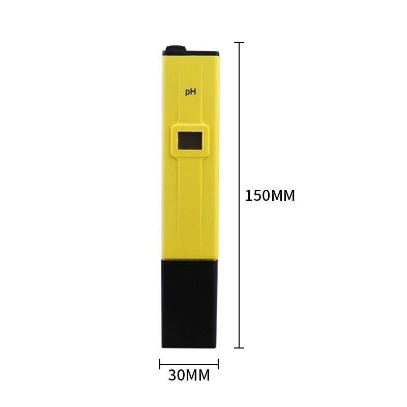 Haute précision 0.1 PH testeur LCD numérique PH mètre Aquarium piscine eau mesure vin Aquarium automatique calibrage 0-14: B