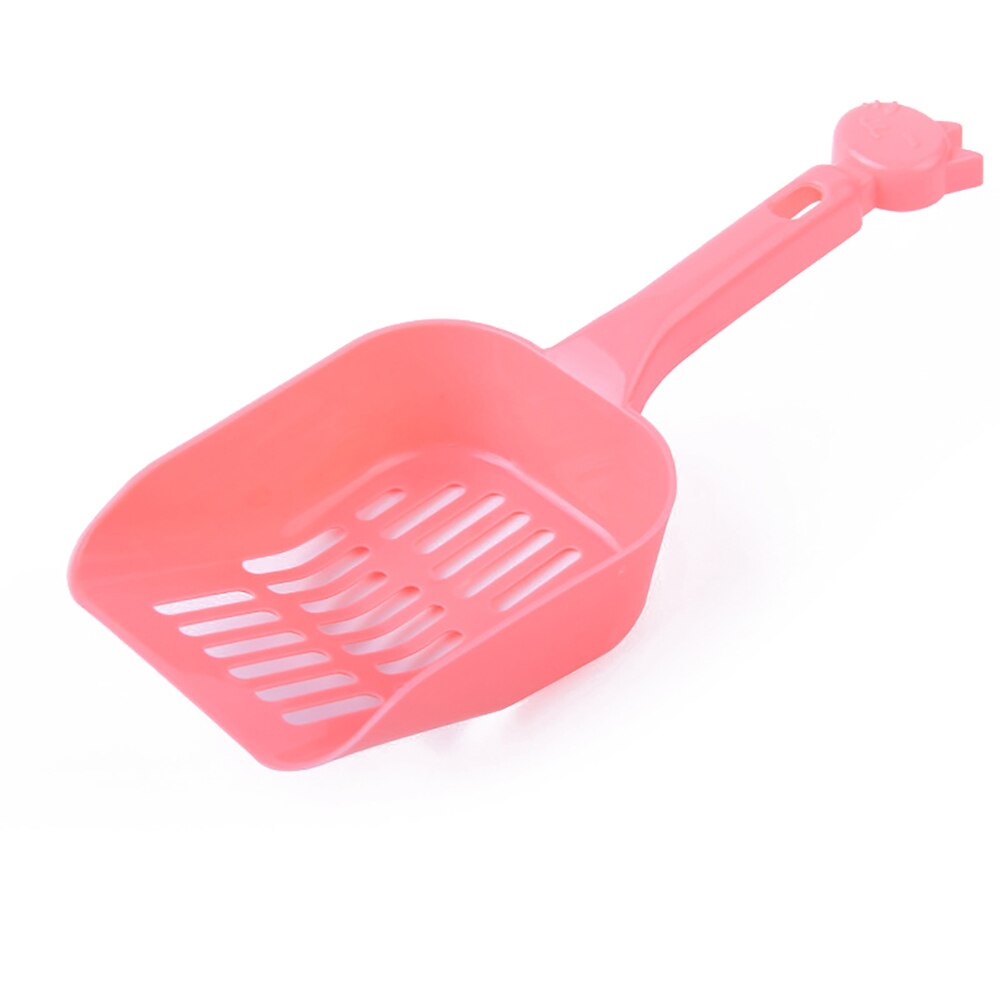 Pet Cleaning Supplies, Plastic Cat Litter Shovel, A Good Helper for Small and Medium-sized Cats and Dogs To Clean Cat Toilet: Pink