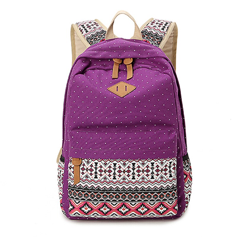 DIOMO Canvas School Bags Female Backpacks For Teenage Girls Schoolbag Backpack Feminine Bagpack sac a dos