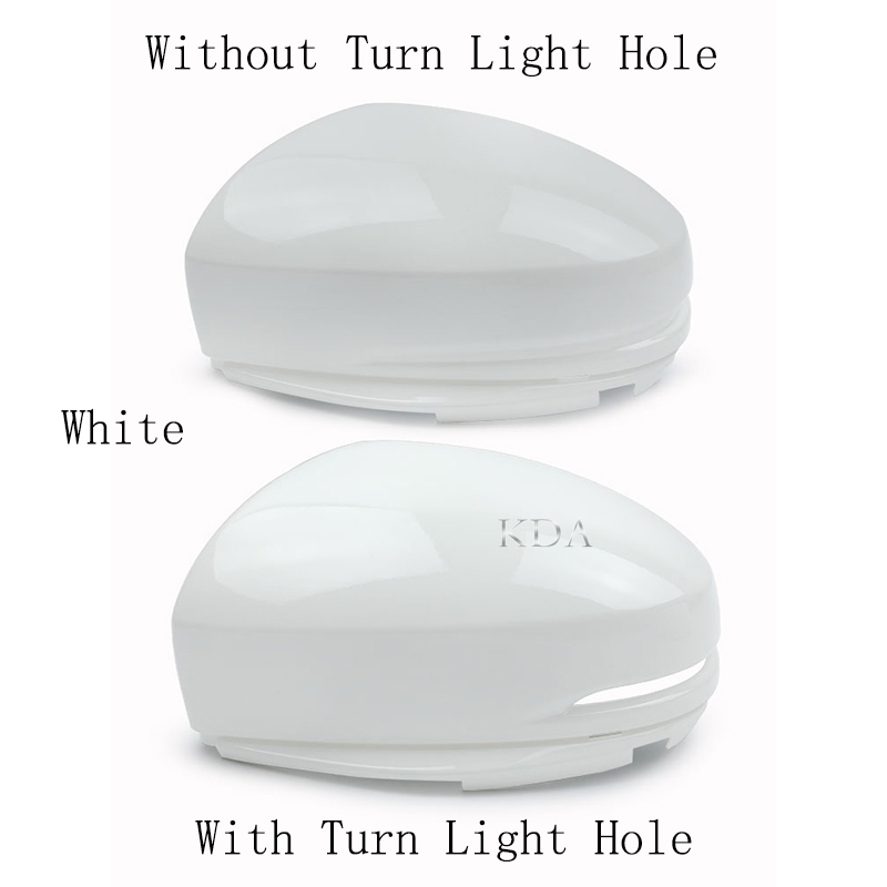 Auto Side Rear View Mirror Cover Shell Cap Housing Replacement For Honda Fit Jazz GK5