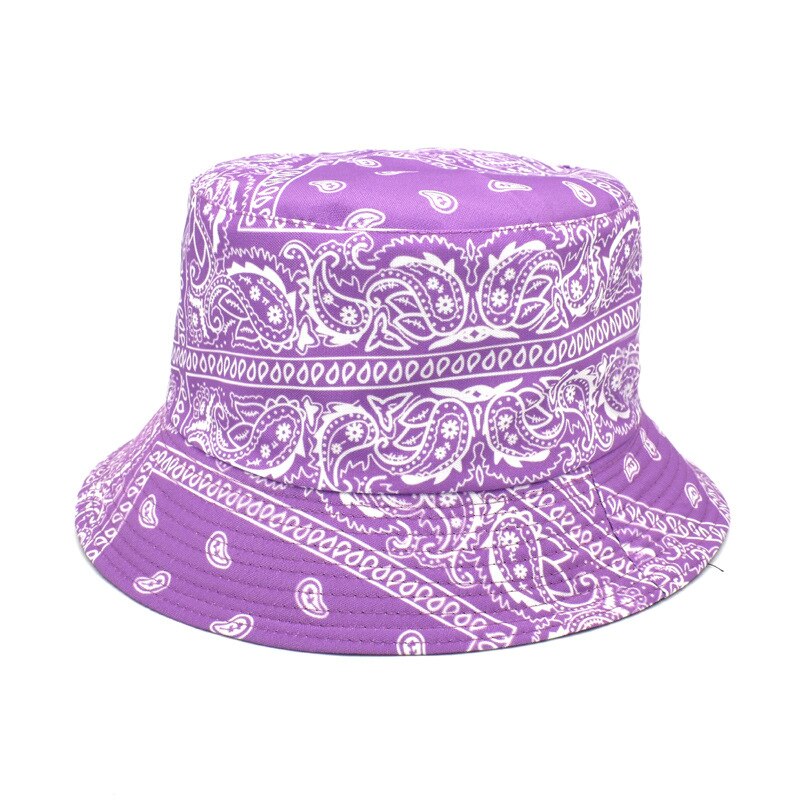 Bandana Druck Eimer Hüte Frauen Männer Paisley Eim... - Grandado