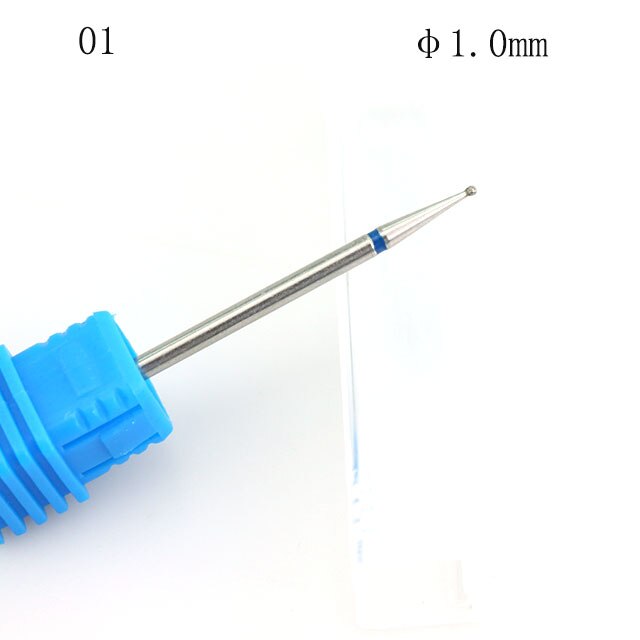 1Pcs Diamond Nail Drill Rotate Burr Bits Nail File Milling Cutter For Electric Manicure Machine Polish Remove Nail Art Tools: 1