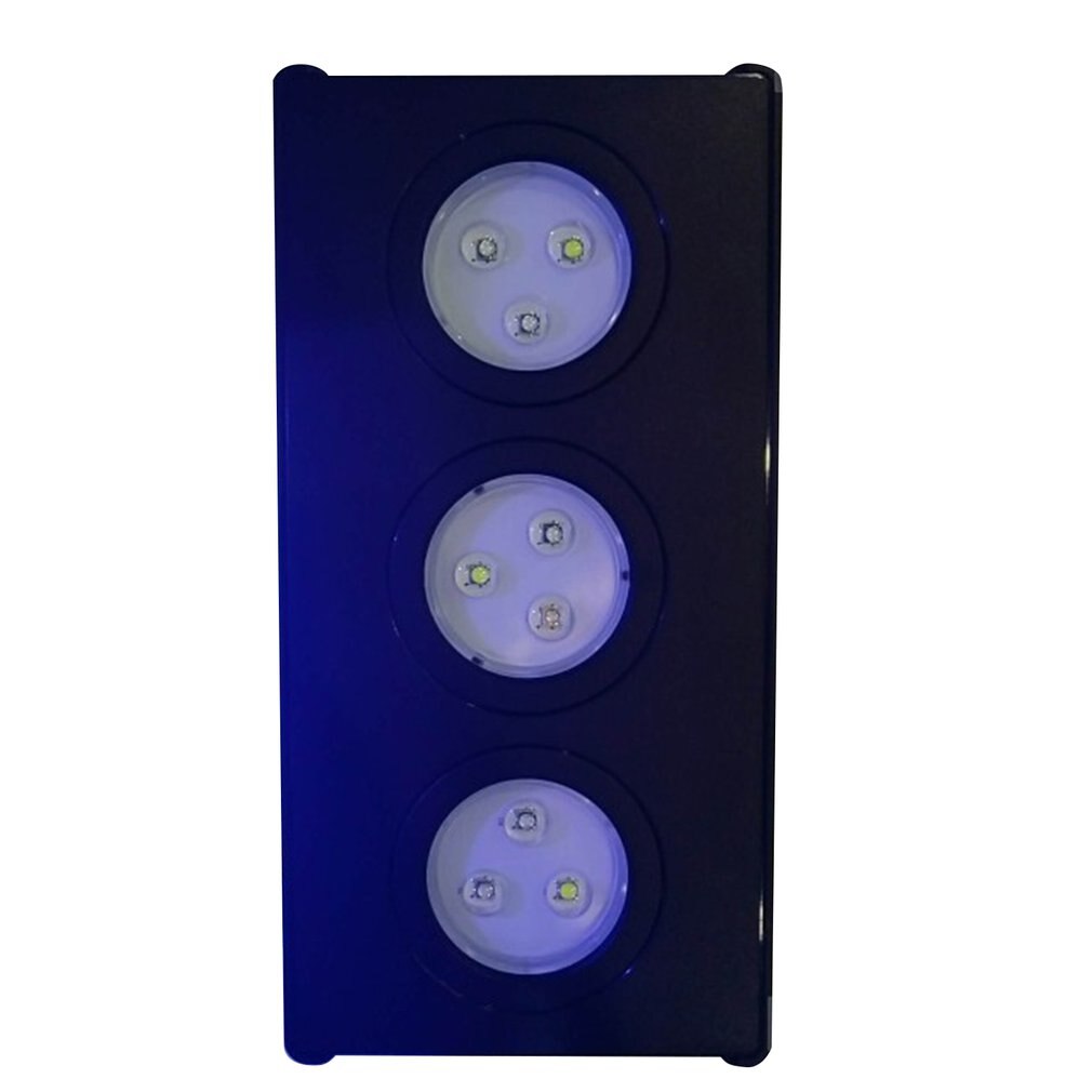 lumière LED d'aquarium 30W intérieur lumière LED pour Aquarium éclairage d'eau salée avec contrôle pour Aquarium de récif de corail