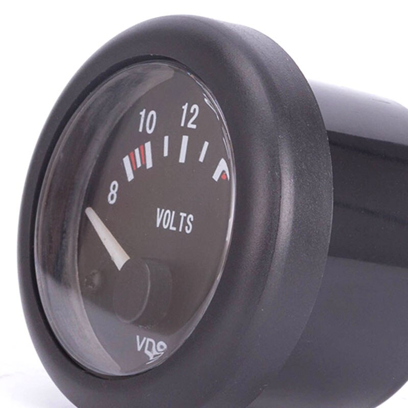 VDO Voltage Gauge 12V VDO Battery Voltmeter Unit Voltmeter Instrument Accessories