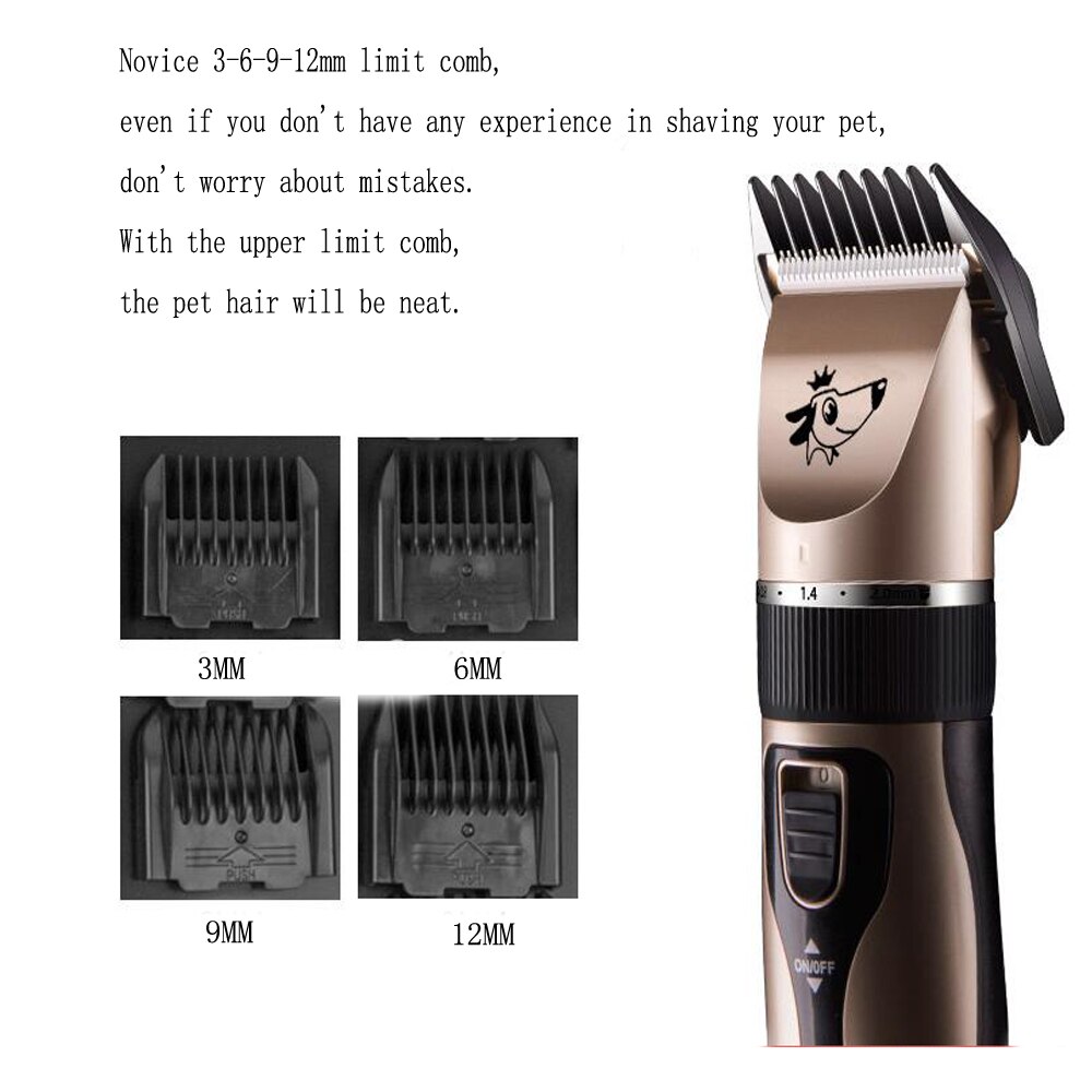 Dog Hair Trimmer Electrical Pet Grooming Machine Tool usb Rechargeable Shavers Hair Cutter Cat Dog Haircut clipper