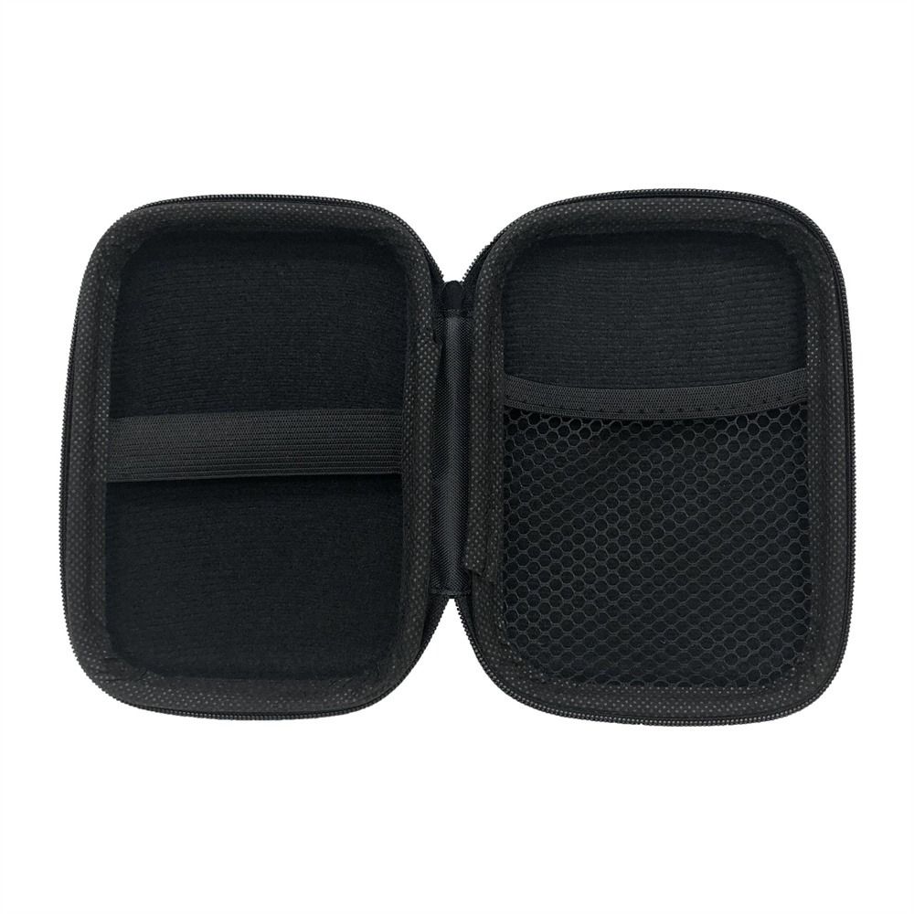 Custodia con cerniera per caricabatterie portatile per telefono custodia protettiva in EVA cavo dati per disco rigido custodia tascabile per cuffie custodia da viaggio: CORALE