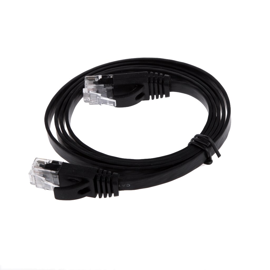 Adaptador de Cable de conexión de red Ethernet 1m Cat5e RJ45 White Cat 5e CAT6 integrado para una velocidad y una conectividad fiable