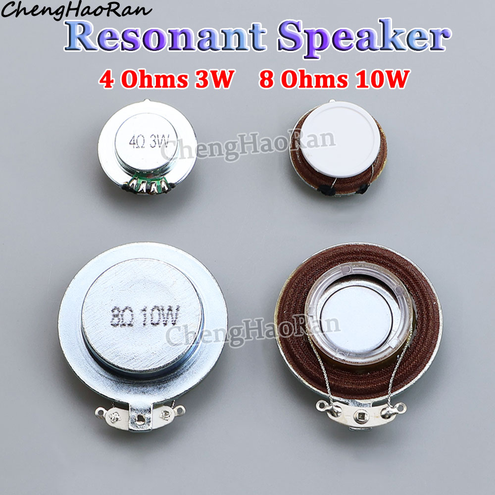 1pc 27mm 4r 3w /44mm 8r 10w resonansvibrationshøjttaler stereohøjttaler vibrationshøjttaler vbro-højttaler 4r 3w /8r 10w watt højttaler