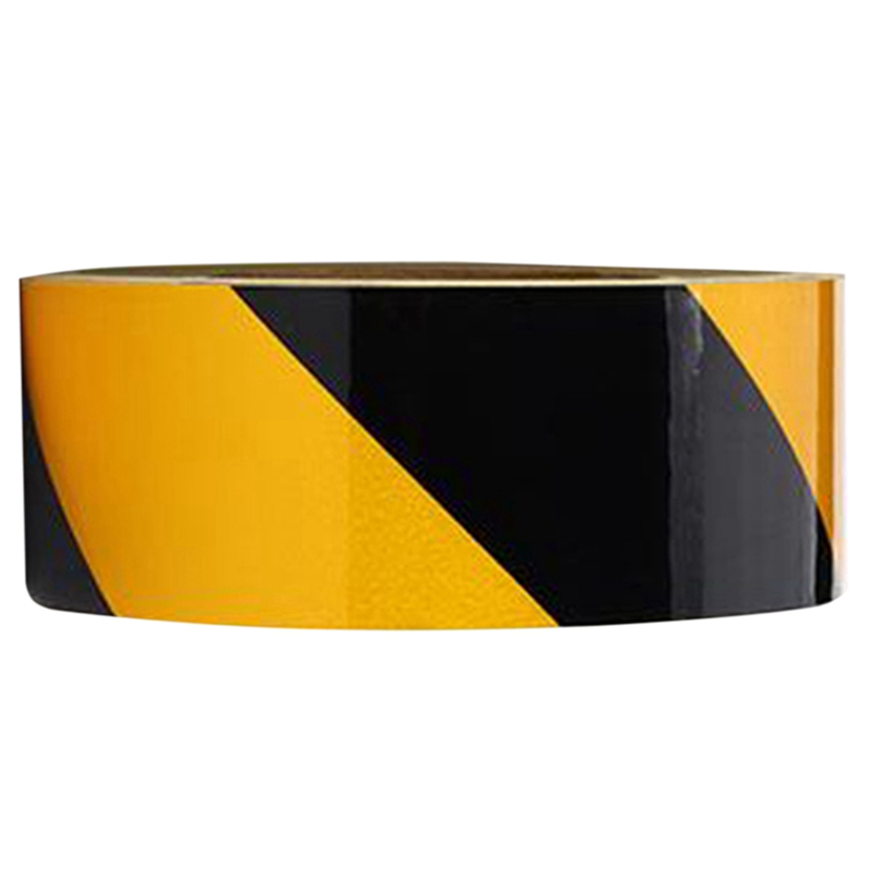 MOOL Self-Adhesive Reflective Safety Warning Tape, Reflective Tape on Road Traffic Construction Site: Orange