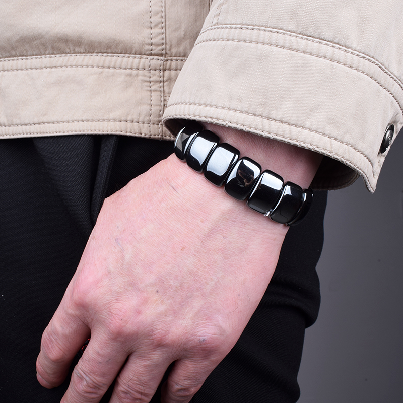 thumbnail image 2 of Hematite Bracelet – Serena Loves 2 of 9