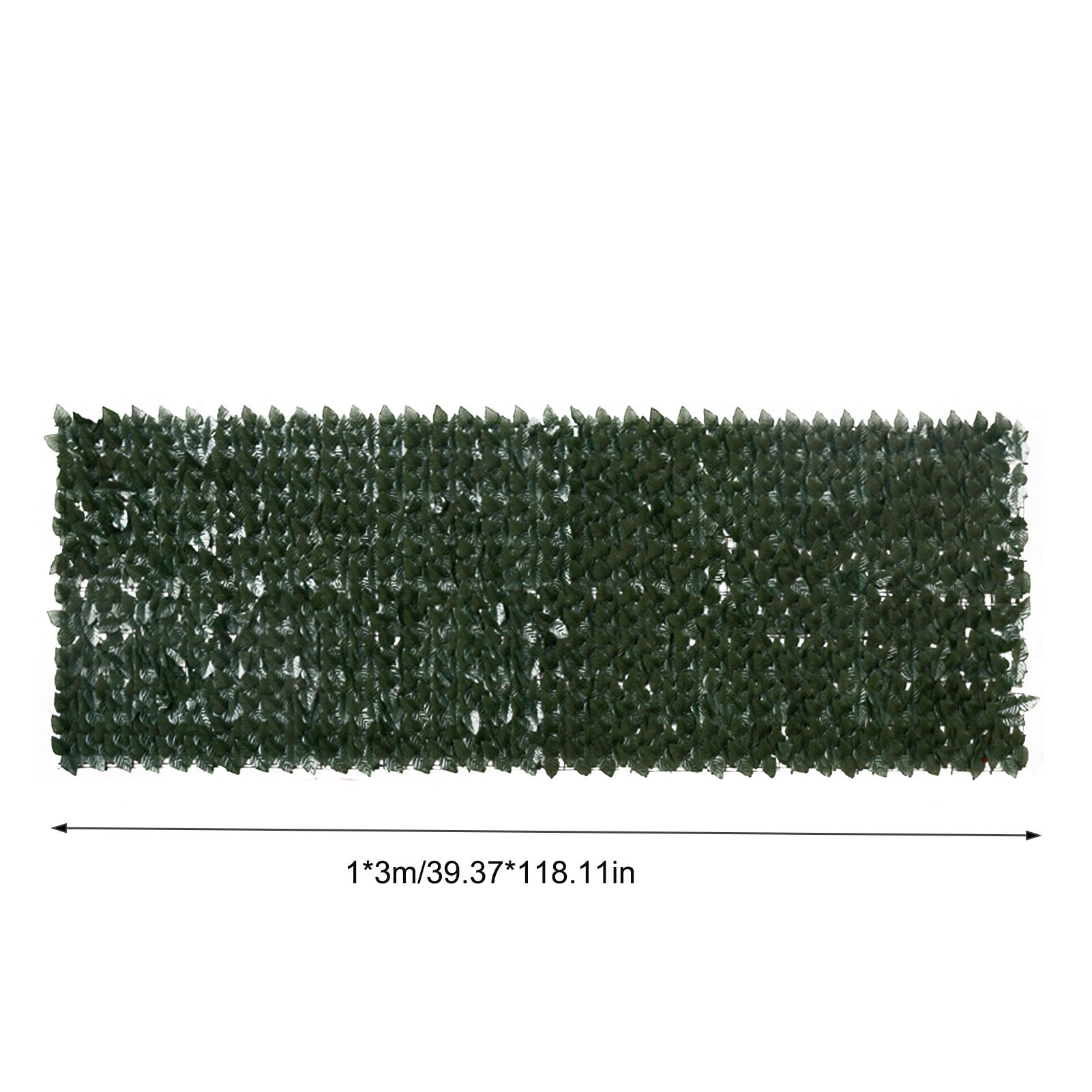 1*3M sztuczny liść siatka ogrodzeniowa sztuczna poręcz balkonowa ogród rattanowy płot balkon prywatny ekran sztuczny bluszcz przesiewowe rolki: B