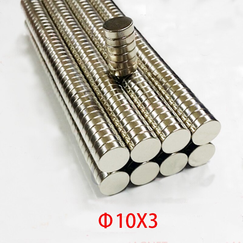 10Pcs Small N35 Round Magnet 10*1mm 10*3mm 10*4mm 10*5mm Neodymium Magnet Permanent NdFeB Super Strong Powerful Magnets