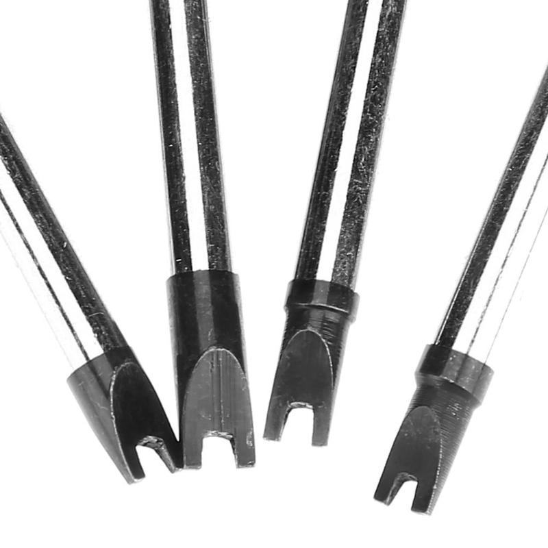 4 stk multifunktionel u gaffelform skridsikker krom vanadium stål skruetrækker sæt multifunktionel cr-v skruetrækker håndværktøjssæt