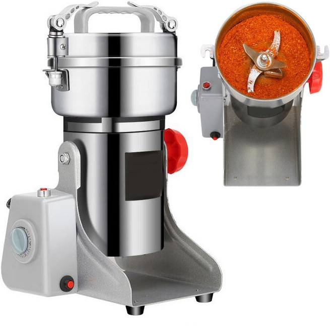 800g Grains Spices Hebals Cereals Coffee Dry Food Grinder Mill Grinding Machine gristmill home medicine flour powder crusher
