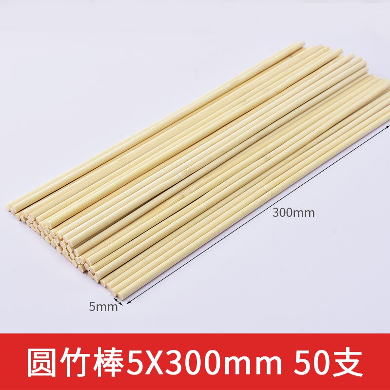 50 teile/los 30cm DIY Holz Runde Dübel Stangen Pole-Stick Für DIY Kunst Handwerk Hause Dekoration Werkzeug: 5x300mm