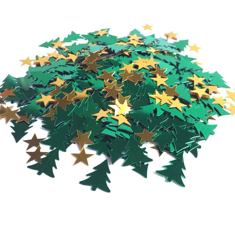 450 stuks pailletten herten ster sneeuw kerstboom confetti tafeldecoratie glitter decoratie feestartikelen decoratieve kerstdecoratie