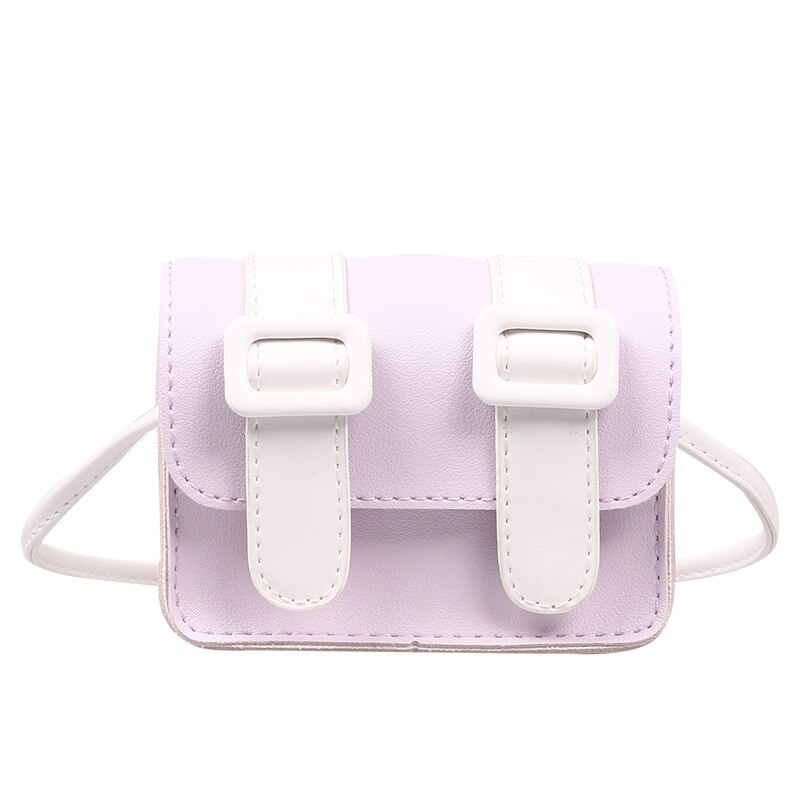 Korean Kids Mini Bag Purses Cute Little Girl Small Coin Wallet Pouch Bag Kawaii Toddler Girls Party Change Purse: Purple