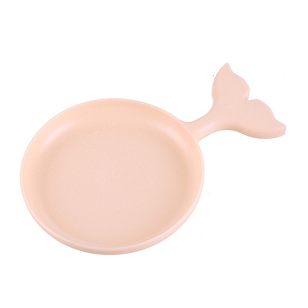 Kleine Fisch Geformt Obst Platte Hause Kreative Snack Nachtisch Schälchen Nette Getrockneten Nüsse Platte Melone Samen Platte: Rosa