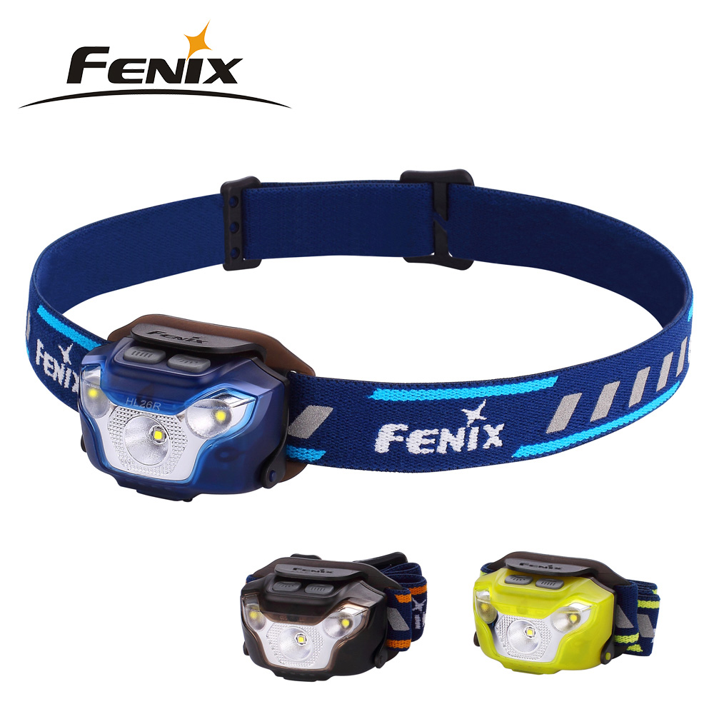 Fenix HL26R 450 Lumen USB oplaadbare CREE LED running/jogging zweetband Koplamp Ingebouwde 1600mAh Li-polymeer batterij