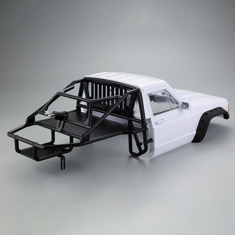 RC Car Body Cab & Back-Half Cage for 1/10 RC Crawler Traxxas TRX4 Cherokee Axial SCX10 90046 Redcat GEN 8 Scout II,Back Half Cag