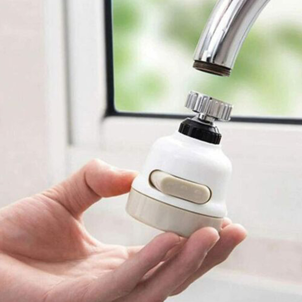 Belüfter Wasserhahn Extender Sprüh kopf Schwenk hahn Kopf drehen Spüle Spray Wassers par aufsatz biegbar flexibel