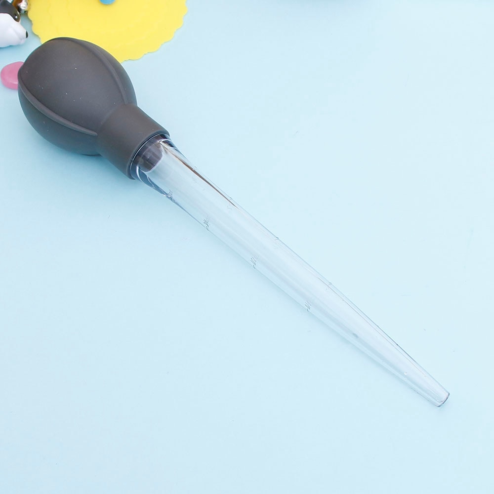 Cuentagotas de vidrio con cabeza de goma, pipeta de vidrio, cuentagotas de laboratorio, equipo para química