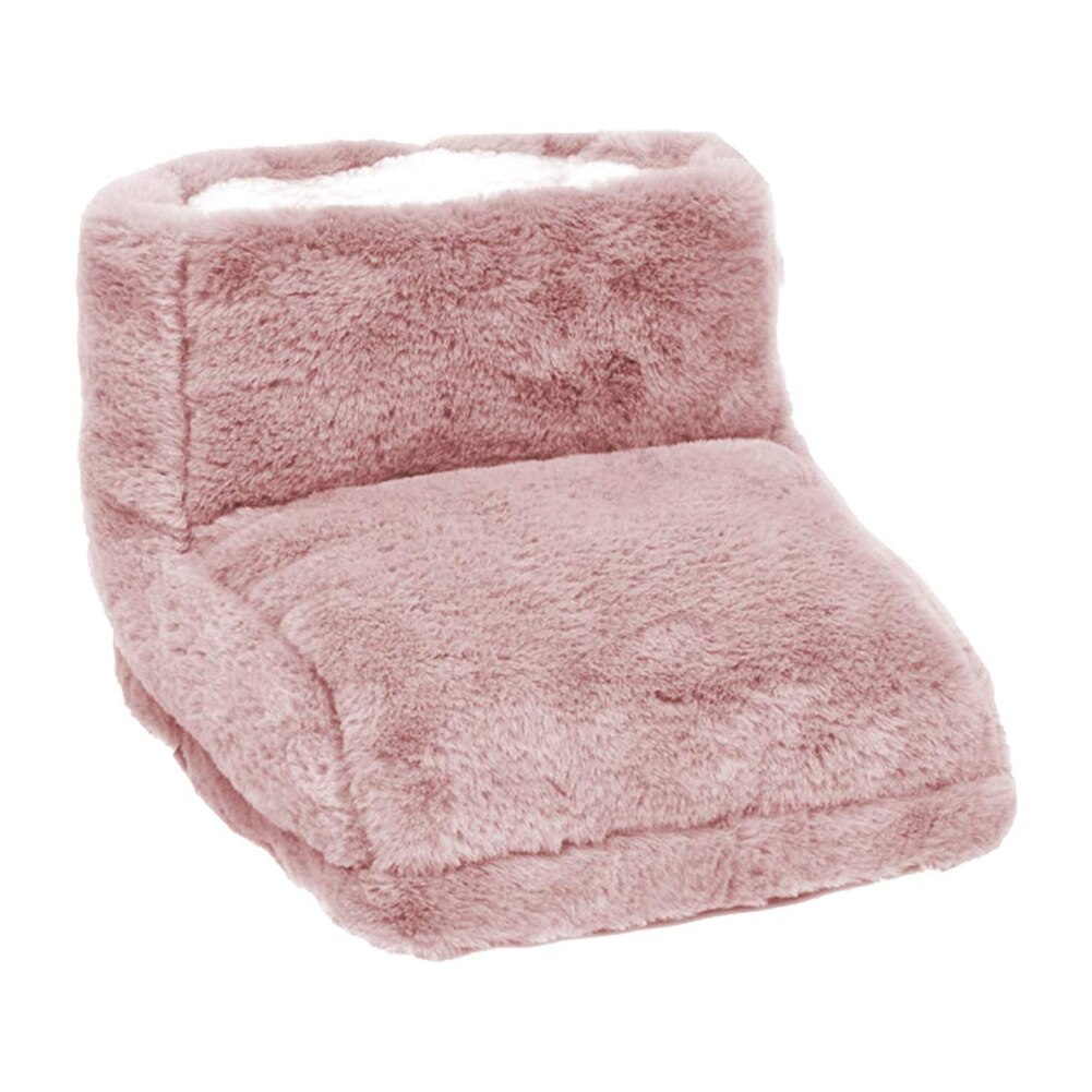 Calentador eléctrico de invierno para pies, calentador con carga USB, ahorro de energía, cubierta cálida para pies, almohadillas de calefacción para el hogar, dormitorio y dormir: Pink