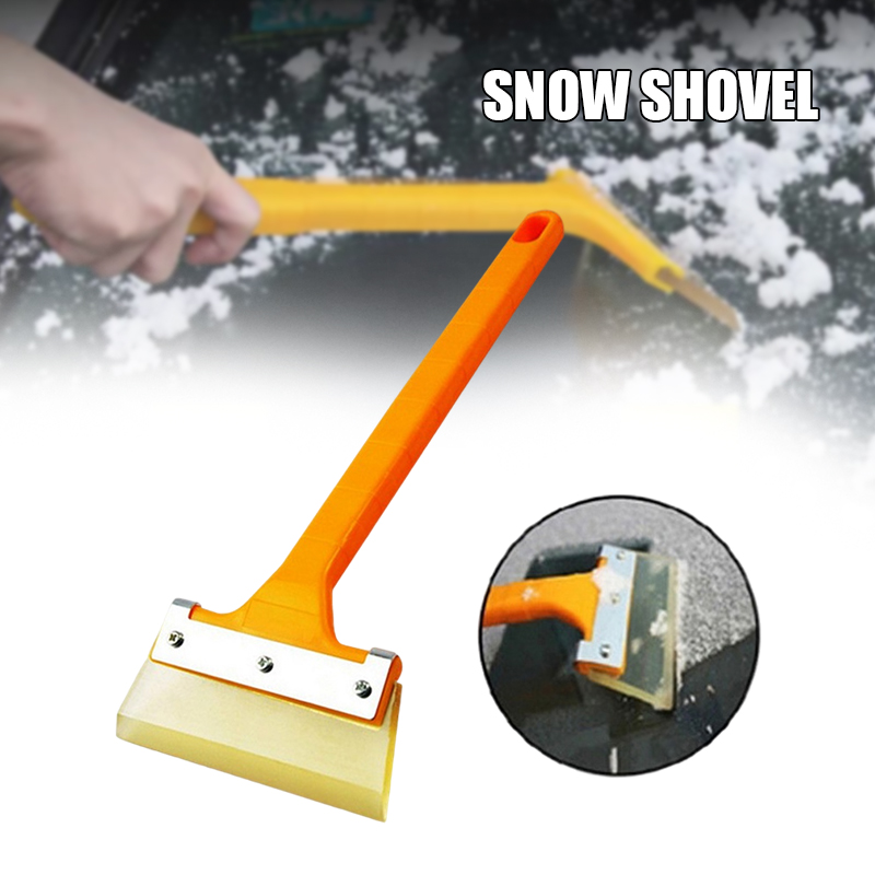 Multipurpose Snow Scraper Widen Metal Blades ABS Anti-slip Handle Car Windsheild Snow Shovel Ice Scraper Scoops Garden Tools