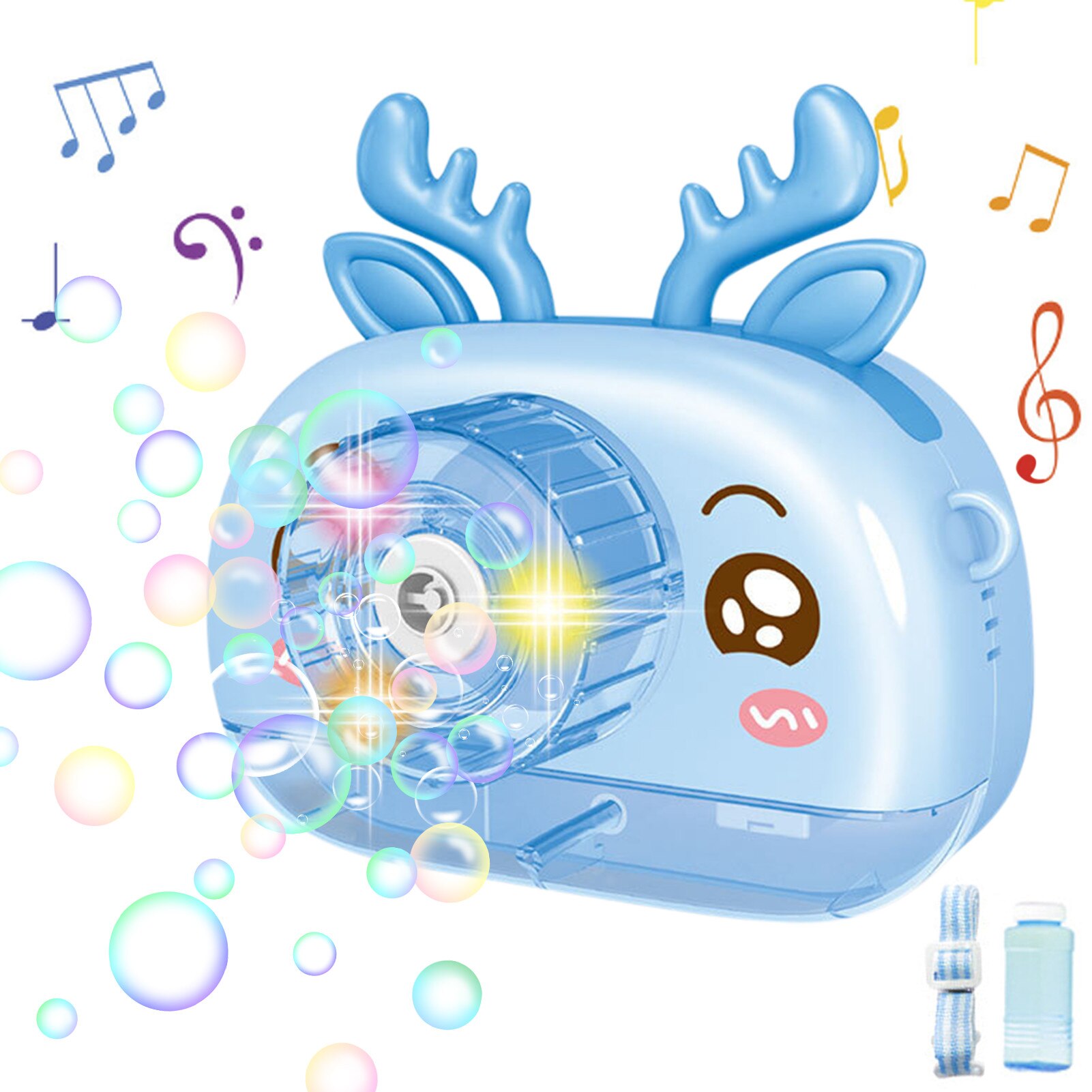 Kids Elektrische Bubble Machine Cartoon Dieren Bubble Blower Baby Bubble Machine