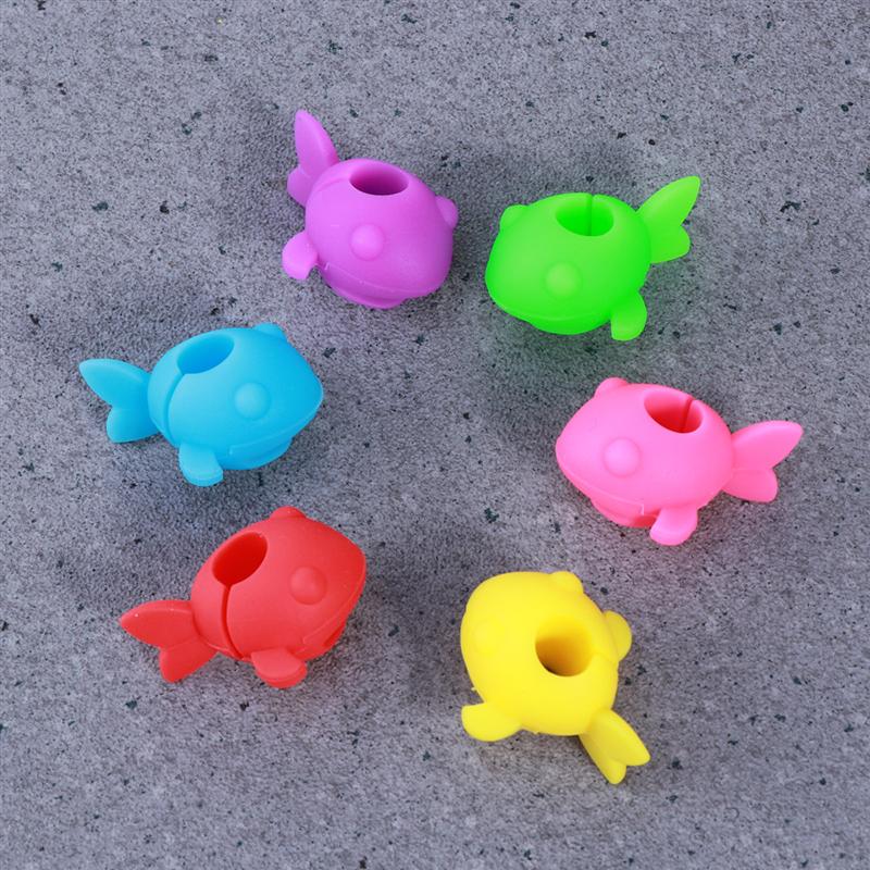 6 stk silikone glas tuscher glas charms moderigtigt vin glas drikke tuscher charms til sammenkomster