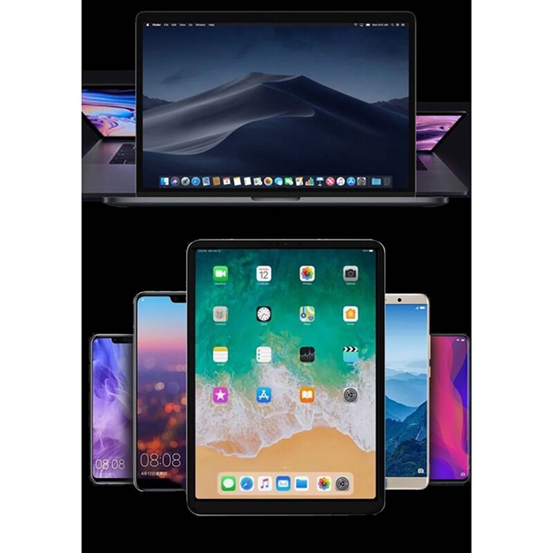 3 -in- 1 high-resolution mobile gaming sound card with type-c connector and charger adapter for samsung and huawei