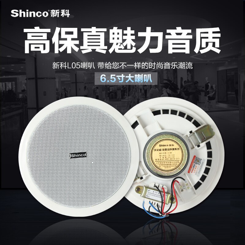 Shinco L05 Ceiling speaker public address sound background ceiling ceilings ceiling speakers