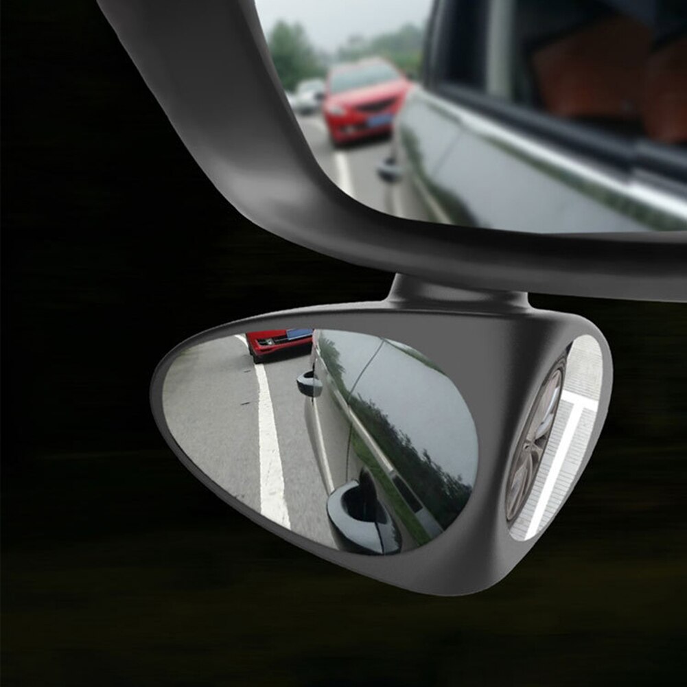 360 drejelig justerbar konveks spejlvisning bil blindspids spejl vidvinkel spejl forhjul bilassisteret spejl